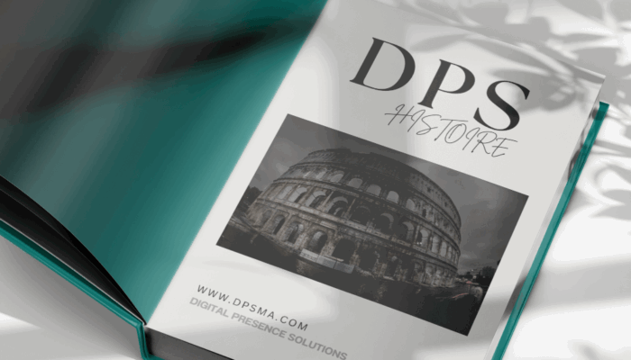 Hardcover Book Mockup Close Up Poster